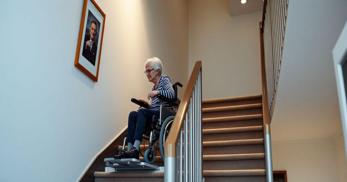 Elevador de Escada para Cadeira de Rodas