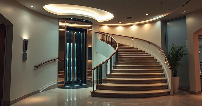 Elevador para Escada Curva: Conforto e Segurança