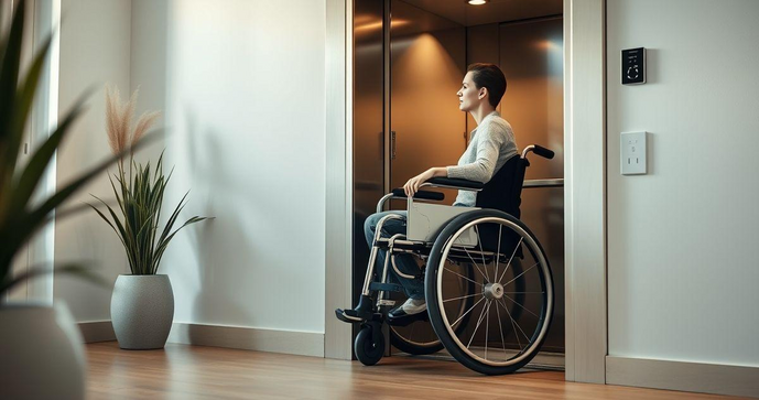 Elevador residencial para cadeirante preço acessível e opções disponíveis no mercado
