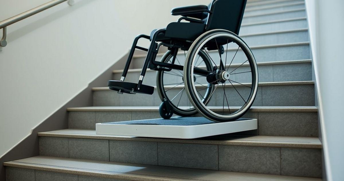 Como escolher a melhor plataforma cadeirante para escadas