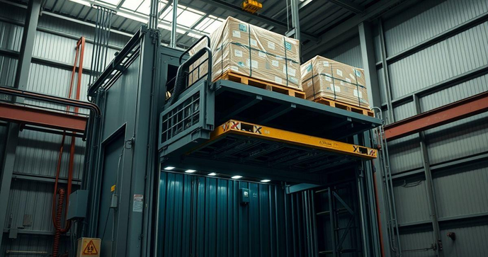 Monta carga industrial é a solução ideal para otimizar o transporte de materiais pesados e aumentar a eficiência operacional