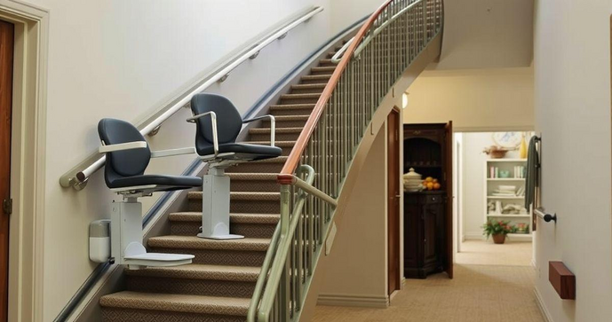 Elevadores de escada com cadeira são a solução ideal para mobilidade