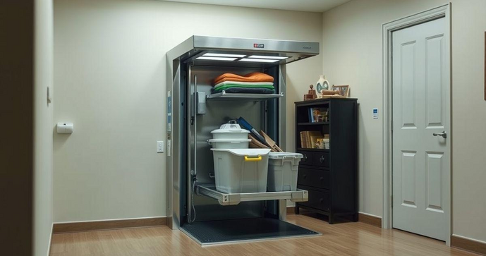 Elevador monta carga residencial é a solução ideal para otimizar o transporte de cargas em sua casa